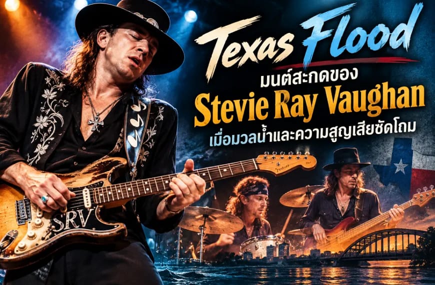 Texas Flood มนต์สะกดของ Stevie Ray Vaughan เมื่อมวลน้ำและความสูญเสียซัดโถม